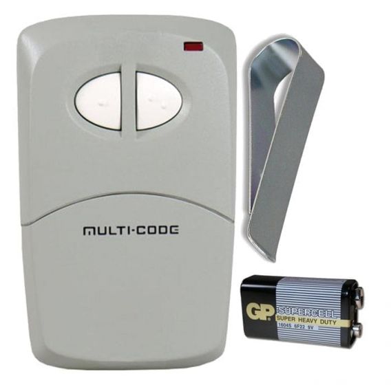 Multi-Code 4120 2-Button Visor Gate Garage Remote MultiCode 412001 MCS412001 