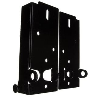Garage Door RBB-75 Black Powder Coated Bottom Bracket 13 Gauge Pair