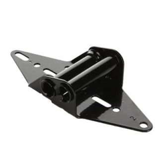 #2 Black Powder Coated Garage Door Hinge 14 Gauge