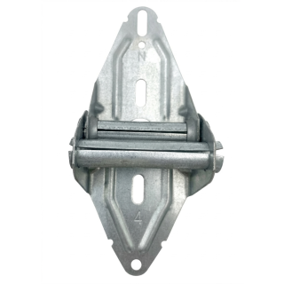 Garage Door Wide Hinge #4 – 18 Gauge Light Duty