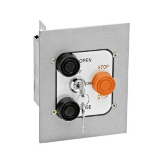 MMTC 3BFLX - Ext. Flush Three Button Control w/Lockout