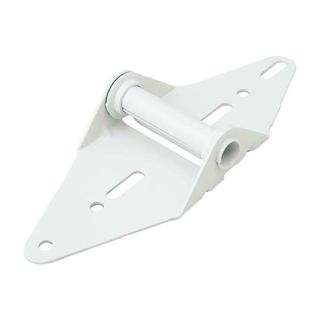 #4 Black Powder Coated Garage Door Hinge 14 Gauge