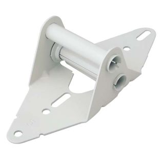 #5 White Powder Coated Garage Door Hinge &ndash; 14 Gauge