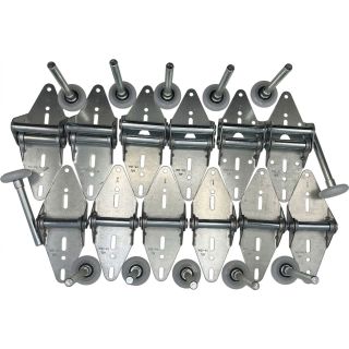 QuietFlex™ Garage Door Hinge Kit – Single Car Garage Door Kit