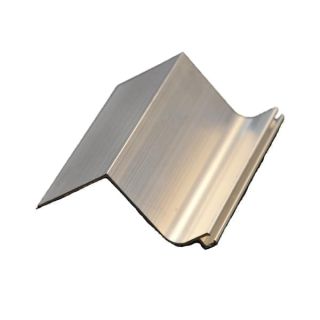 Garage Door Brush, Rubber and Vinyl Seal Retainer, Aluminum, 2" Rolling Steel with Z Header by Action Industries