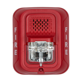 LiftMaster LMHS24R Red Horn Strobe 12/24VDC 2‑Wire