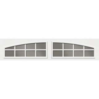 Clopay Window Inserts-Slate, Ultra Grain-Grille on Arch1