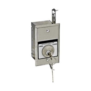 MMTC HBFT - Int. Open/Close in Tamperproof Box with Mortise Cylinder (Single Gang)