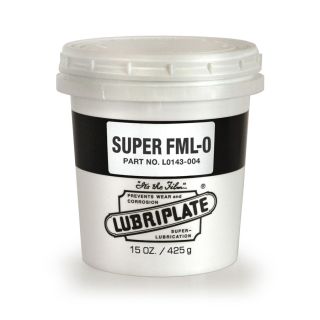 Lubriplate L0143-004 FML-0 Food Grade Mineral Grease NLGI 0 - 12 15oz Tubs