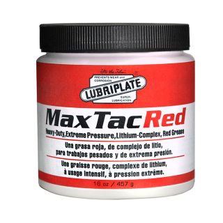 Lubriplate L0168-003 MAX TAC RED Mineral Grease - 12 16oz Jars
