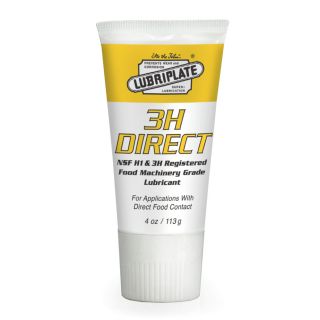 Lubriplate L0174-082 3H DIRECT Food Grade Mineral Grease - 12 4oz Tubes
