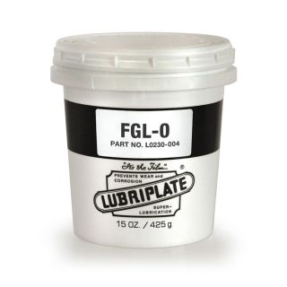 Lubriplate L0230-004 FGL-0 Food Grade Mineral Grease NLGI 0 - 12 15oz Tubs