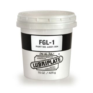 Lubriplate L0231-004 FGL-1 Food Grade Mineral Grease NLGI 1 - 12 15oz Tubs