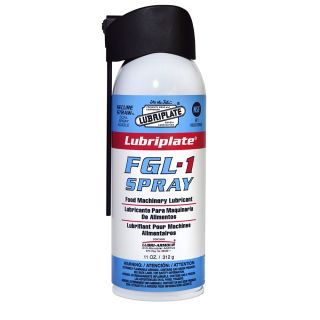 Lubriplate FGL-1 Aerosol Food Grade Mineral Grease NLGI 1 - 12 11oz Sprays