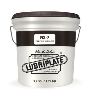 Lubriplate L0232-005 FGL-2 Food Grade Mineral Grease NLGI 2 - 4 6lb Plastic Tubs