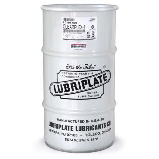 Lubriplate CLEARPLEX-1 Food Grade Mineral Grease NLGI 1 - 1/4 Drum 110lb