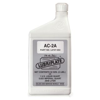 Lubriplate AC-2A (AIR COMPRESSOR OIL) Compressor Oil - 12 1 Quart Plastic Bottles