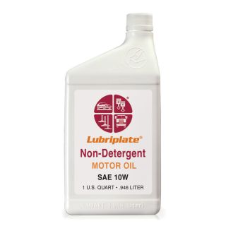 Lubriplate L0804-054 NON-DET. MOTOR OIL - 10W Motor Oil - 12 1 Quart Plastic Bottles