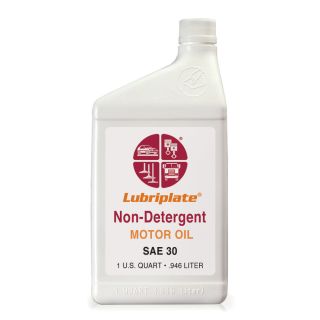 Lubriplate L0807-054 NON-DET. MOTOR OIL - 30 Motor Oil - 12 1 Quart Plastic Bottles