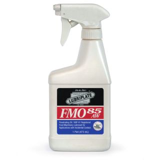 Lubriplate FMO-85-AW Food Grade Mineral Chain Oil ISO 85 - 12 Pump Sprays