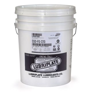 Lubriplate L0928-060 SSO-FG-220 Food Grade Oil - 5 Gallon Pail
