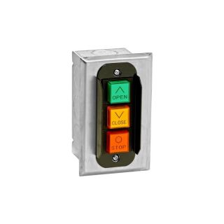 MMTC PBC-3 - Nema 1 Three Button Flush Control (Single Gang)