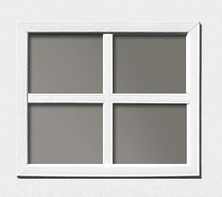 Clopay Window Inserts-Cherry, Ultra Grain-SQ22