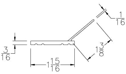 Garage Door Stop Dimensions